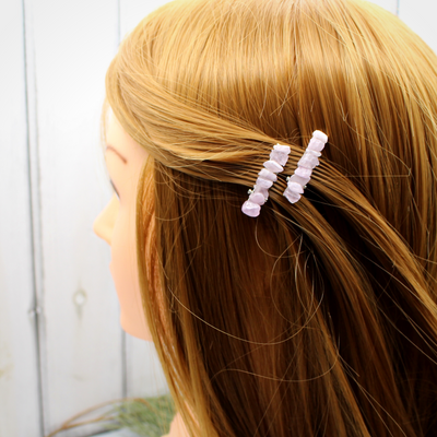 Kunzite 2-Pack Mini Hair Clips